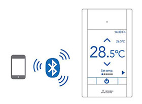 Application Bluetooth de la PAR-CT01