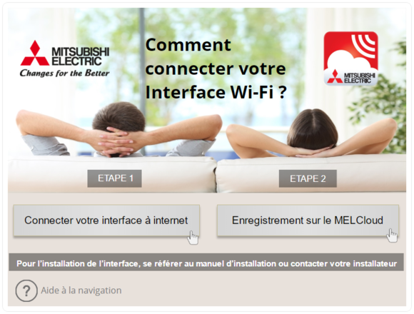 Tuto installation Melcloud Mitsubishi Electric 