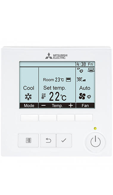 télécommande tactile centralisée par 40 maa Mitsubishi electric 